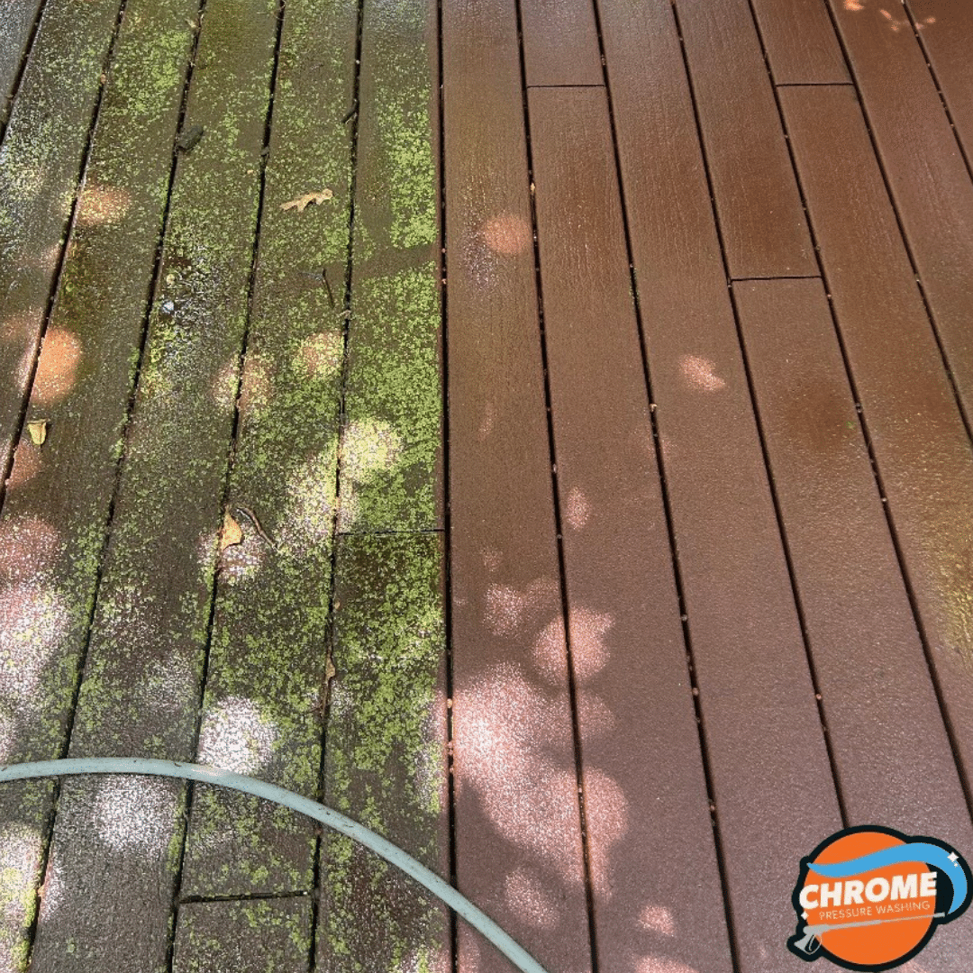 Deck Power Washing Services in Edmond, Oklahoma